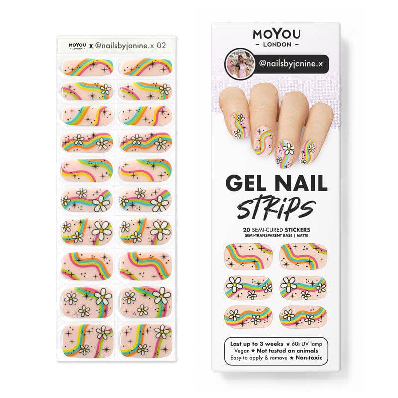 Gel Nail Strip ★ @nailsbyjanine.x 02 - MoYou London