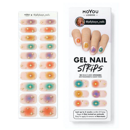 Gel Nail Strip ★ @jellybayn_nails 02 - MoYou London