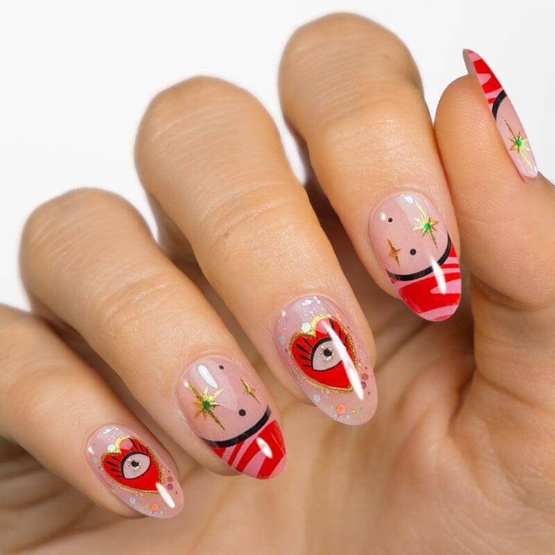 Edgy Monochrome Nail Trend for 2025 Men