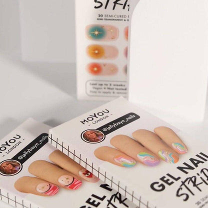 Gel Nail Strip ★ @jellybayn_nails 01 - MoYou London