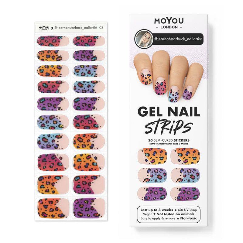 Gel Nail Strip ★ @learnahstarbuck_nailartist 03 - MoYou London