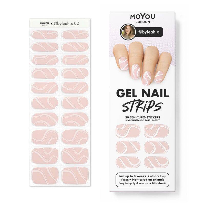 Gel Nail Strip ⭐️ ⭐️ ⭐️ @byleah.x 02 - MoYou London