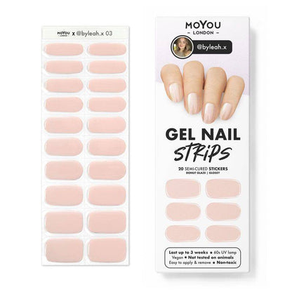 Gel Nail Strip ⭐️ ⭐️ ⭐️ @byleah.x 03 - MoYou London