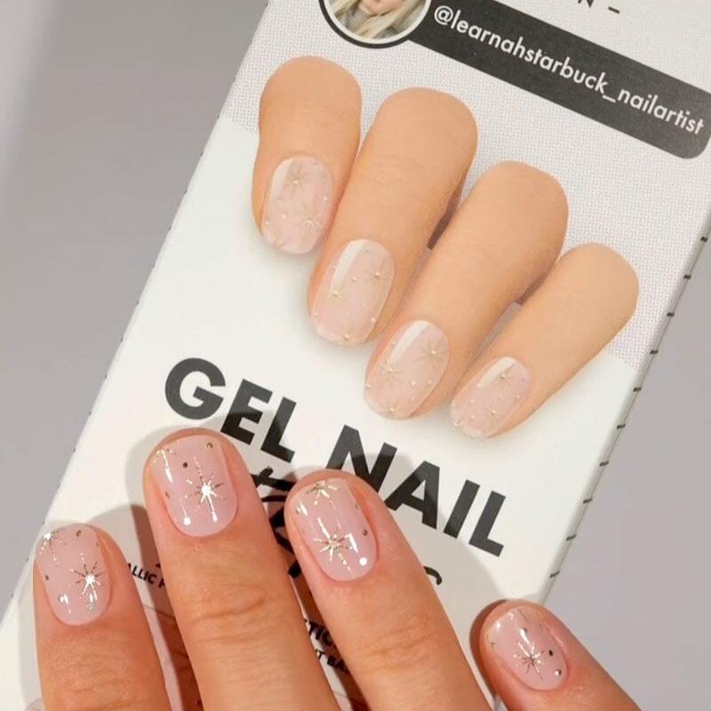 Gel Nail Strip ★ @learnahstarbuck_nailartist 01 - MoYou London