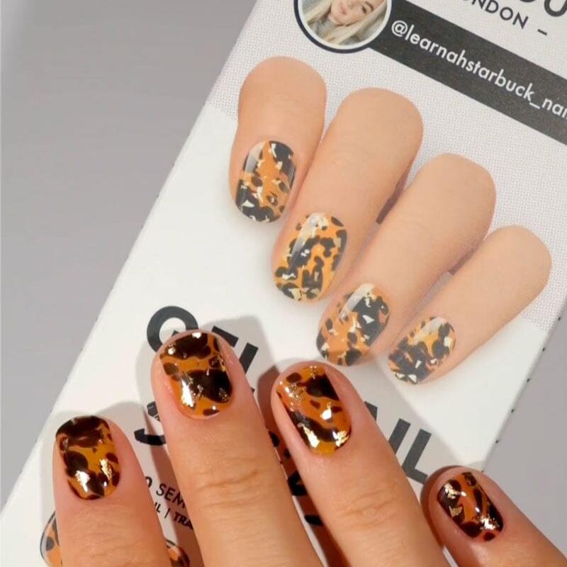 Gel Nail Strip ★ @learnahstarbuck_nailartist 02 - MoYou London