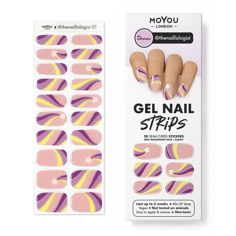 Gel Nail Strip ★ @thenaillologist 01 - MoYou London