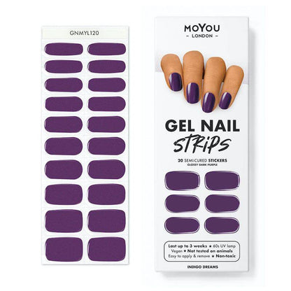 Gel Nail Strip ★ Indigo - MoYou London