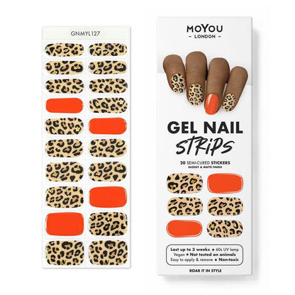 Gel Strip Bundle ★ Roar in Style Gel Nail Wraps MoYou London 