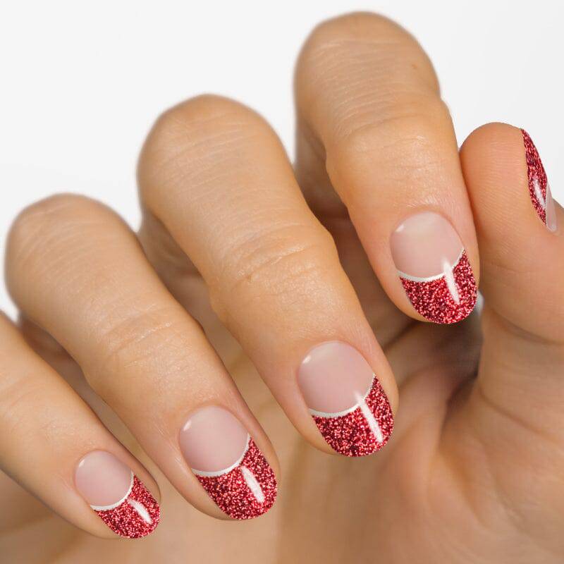 Gel Nail Strip ★ Champagne Tips - MoYou London