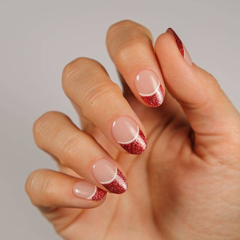 Gel Nail Strip ★ Champagne Tips - MoYou London