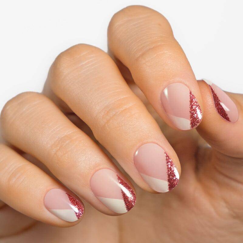 Gel Nail Strip ★ Strawberry Cheesecake - MoYou London