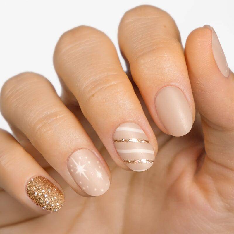Gel Nail Strip ★ Candy Cane - MoYou London