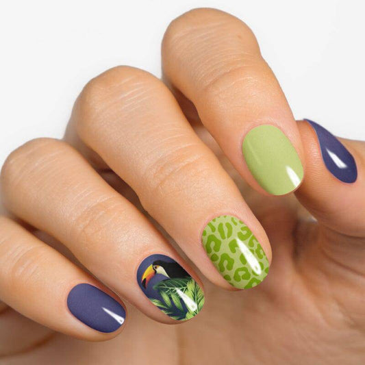 Gel Nail Strip ★ Toucan Do It - MoYou London