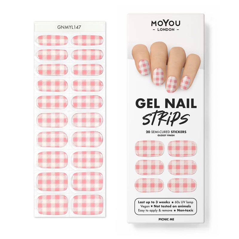 Gel Nail Strip ★ Picnic Me - MoYou London