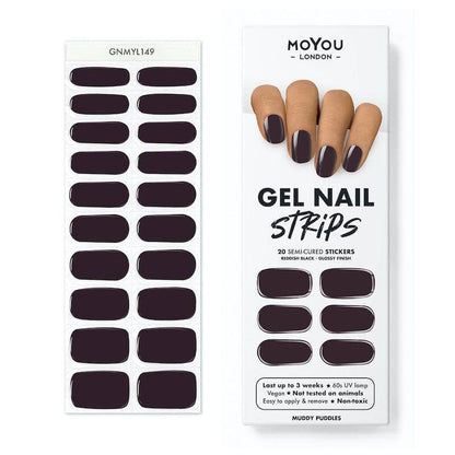 Gel Nail Strip ★ Muddy Puddles - MoYou London