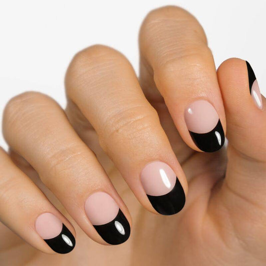 Gel Nail Strip ★ Black Tie Mani - MoYou London