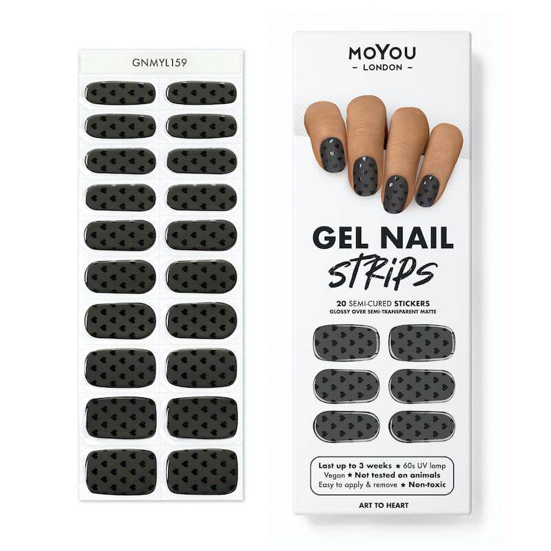 Gel Nail Strip ★ Follow Your Heart - MoYou London