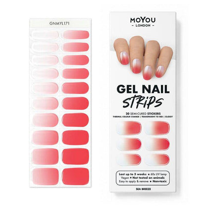 Gel Nail Strip ★ Sea Breeze - MoYou London