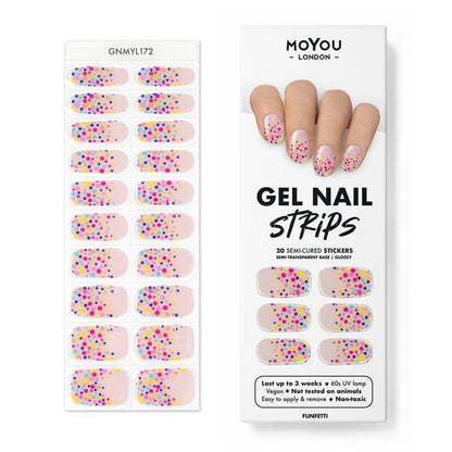 Gel Nail Strip ★ Funfetti - MoYou London