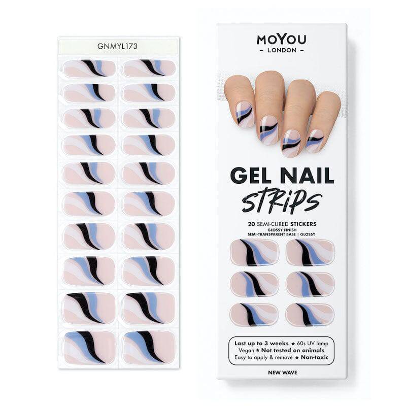 Gel Nail Strip ★ New Wave - MoYou London