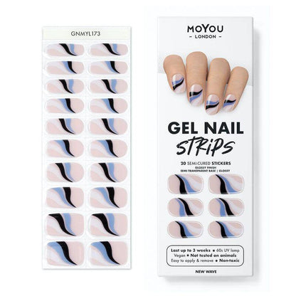 Gel Nail Strip ★ New Wave - MoYou London