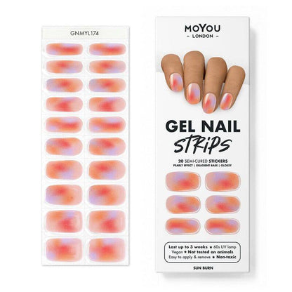 Gel Nail Strip ★ Sun Burn - MoYou London