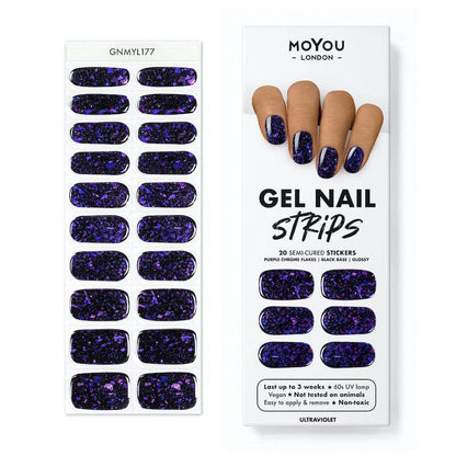 Gel Nail Strip ★ Ultraviolet - MoYou London