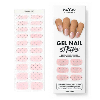Gel Nail Strip ★ Bling Bling - MoYou London
