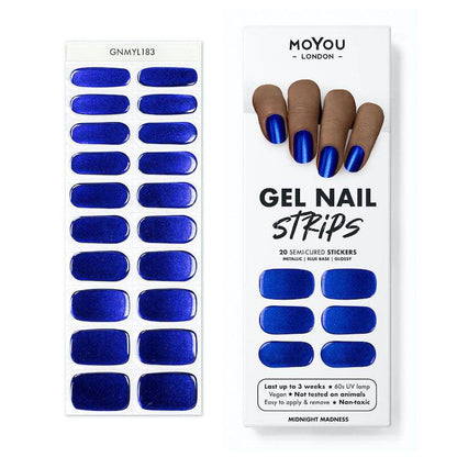 Gel Nail Strip ★ Midnight Madness - MoYou London