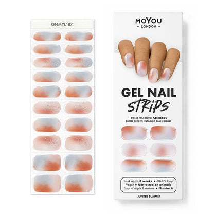 Gel Nail Strip ★ Jupiter Summer - MoYou London