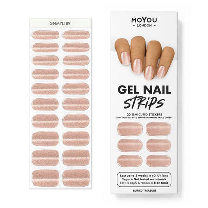 Gel Nail Strip ★ Buried Treasure - MoYou London