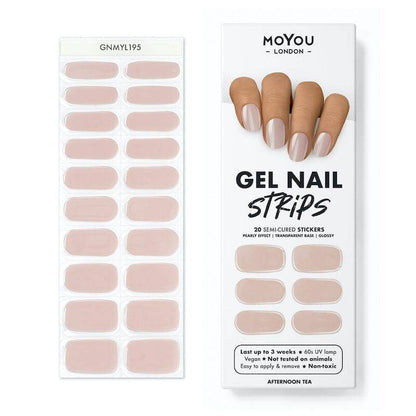 Gel Nail Strip ★ Afternoon Tea - MoYou London