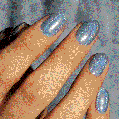 Gel Nail Strip Dreamland gel polish sticker with holographic effect MoYou London