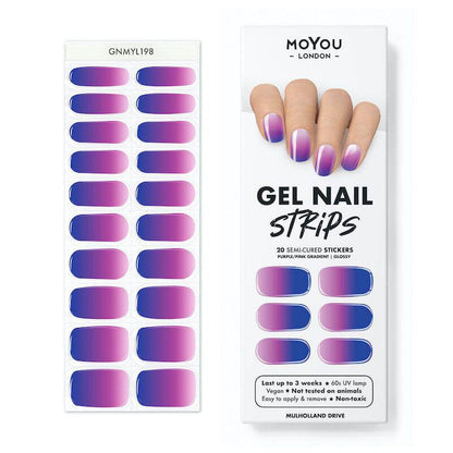 Gel Nail Strip ★ Mulholland Drive - MoYou London