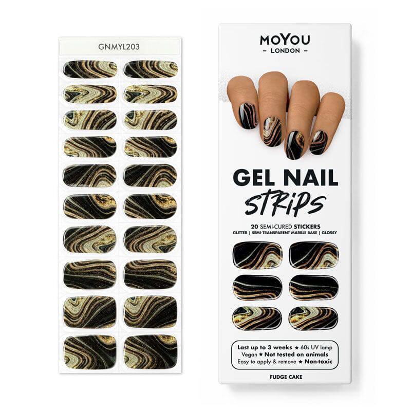 Gel Nail Strip ★ Fudge Cake - MoYou London