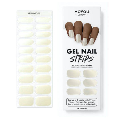 Gel Nail Strip ★ Moonlight - MoYou London