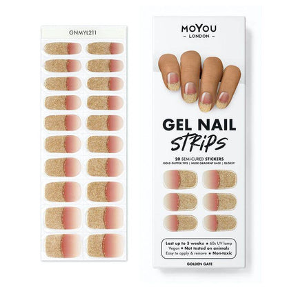 Gel Nail Strip ★ Golden Gate - MoYou London