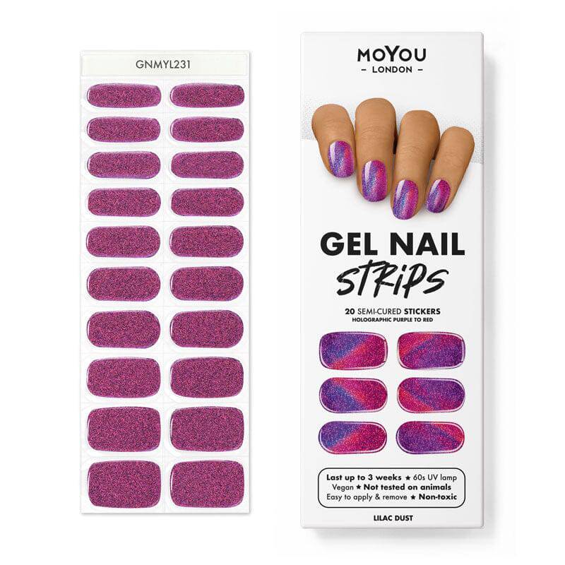 Gel Nail Strip ★ Lilac Dust - MoYou London
