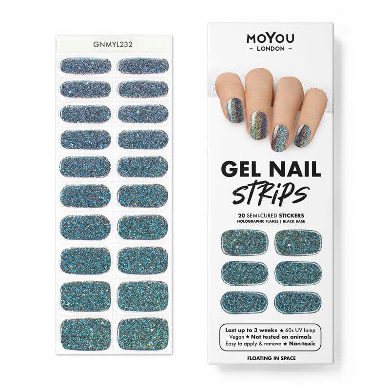 Gel Nail Strip ★ Floating in Space - MoYou London
