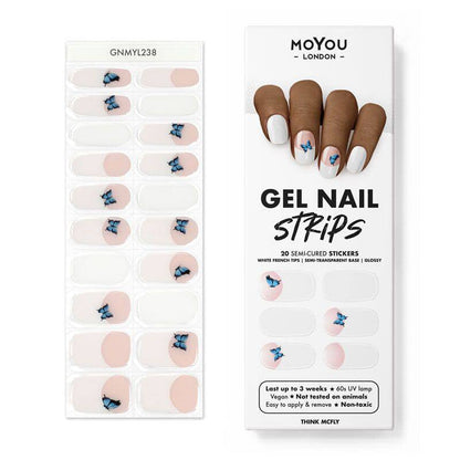 Gel Nail Strip ★ Think McFly - MoYou London