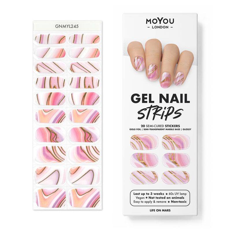 Gel Nail Strip ★ Life on Mars - MoYou London