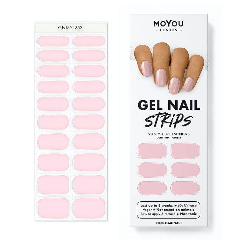 Gel Nail Strip ★ Pink Lemonade - MoYou London