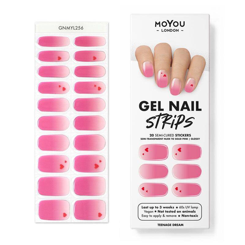 Gel Nail Strip ★ Teenage Dream - MoYou London