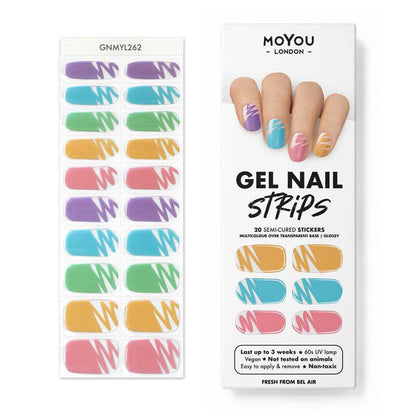 Gel Nail Strip ★ Fresh From Bel Air - MoYou London