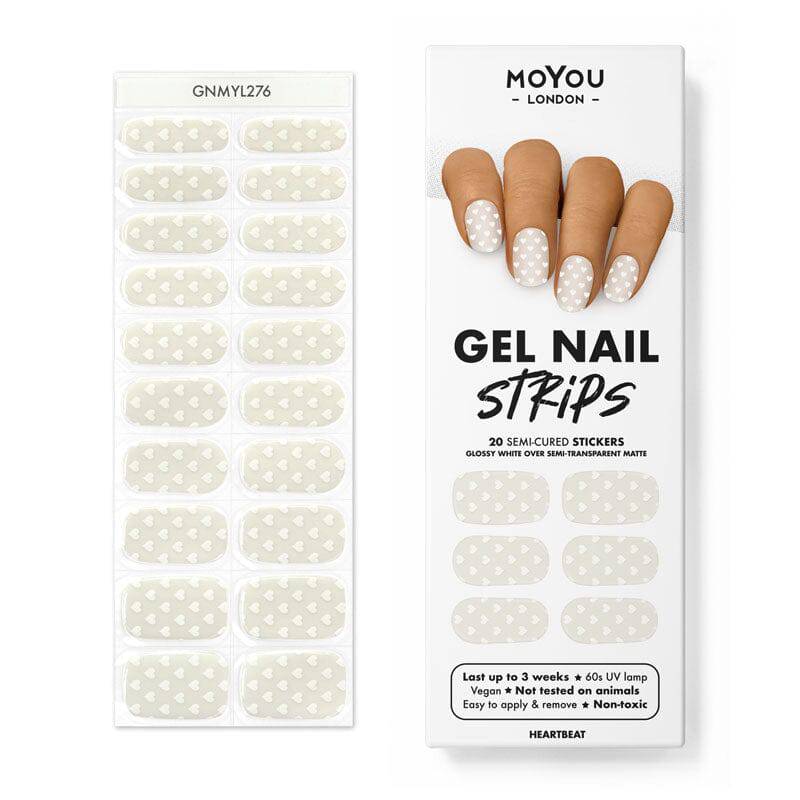 Gel Nail Strip ★ Heartbeat - MoYou London