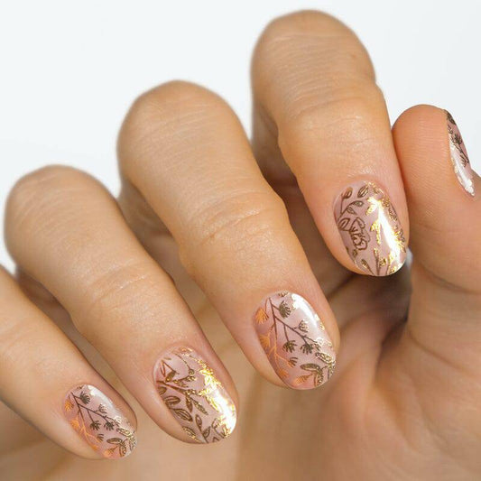 Gel Nail Strip ★ Goldfinger - MoYou London