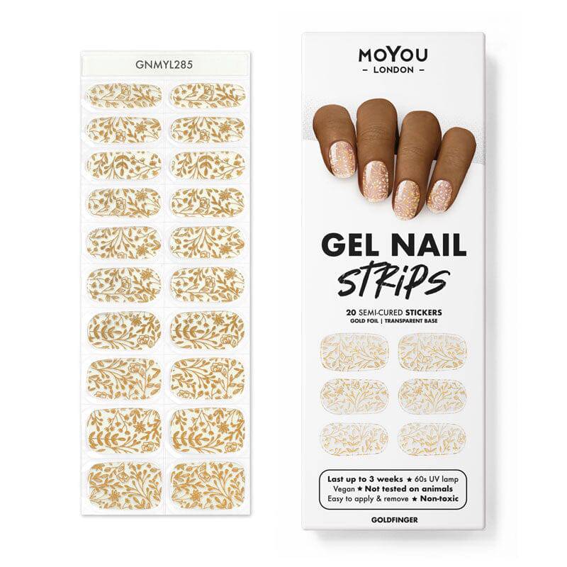 Gel Nail Strip ★ Goldfinger - MoYou London