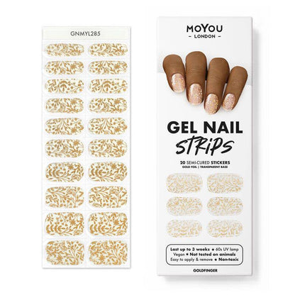 Gel Nail Strip ★ Goldfinger - MoYou London