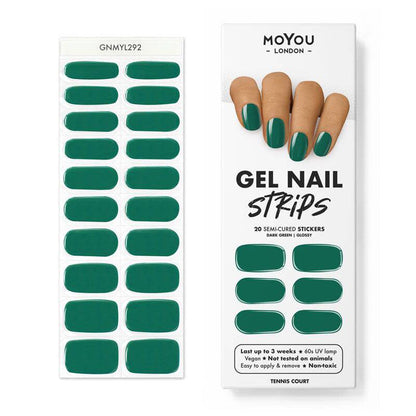 Gel Nail Strip ★ Tennis Court - MoYou London