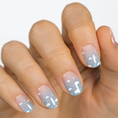 Gel Nail Strip ★ Passing Clouds - MoYou London